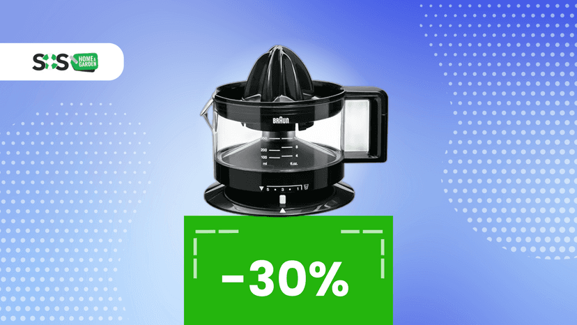 Immagine di Dall’arancia al bicchiere in pochi secondi: il tuo spremiagrumi scontato ti aspetta