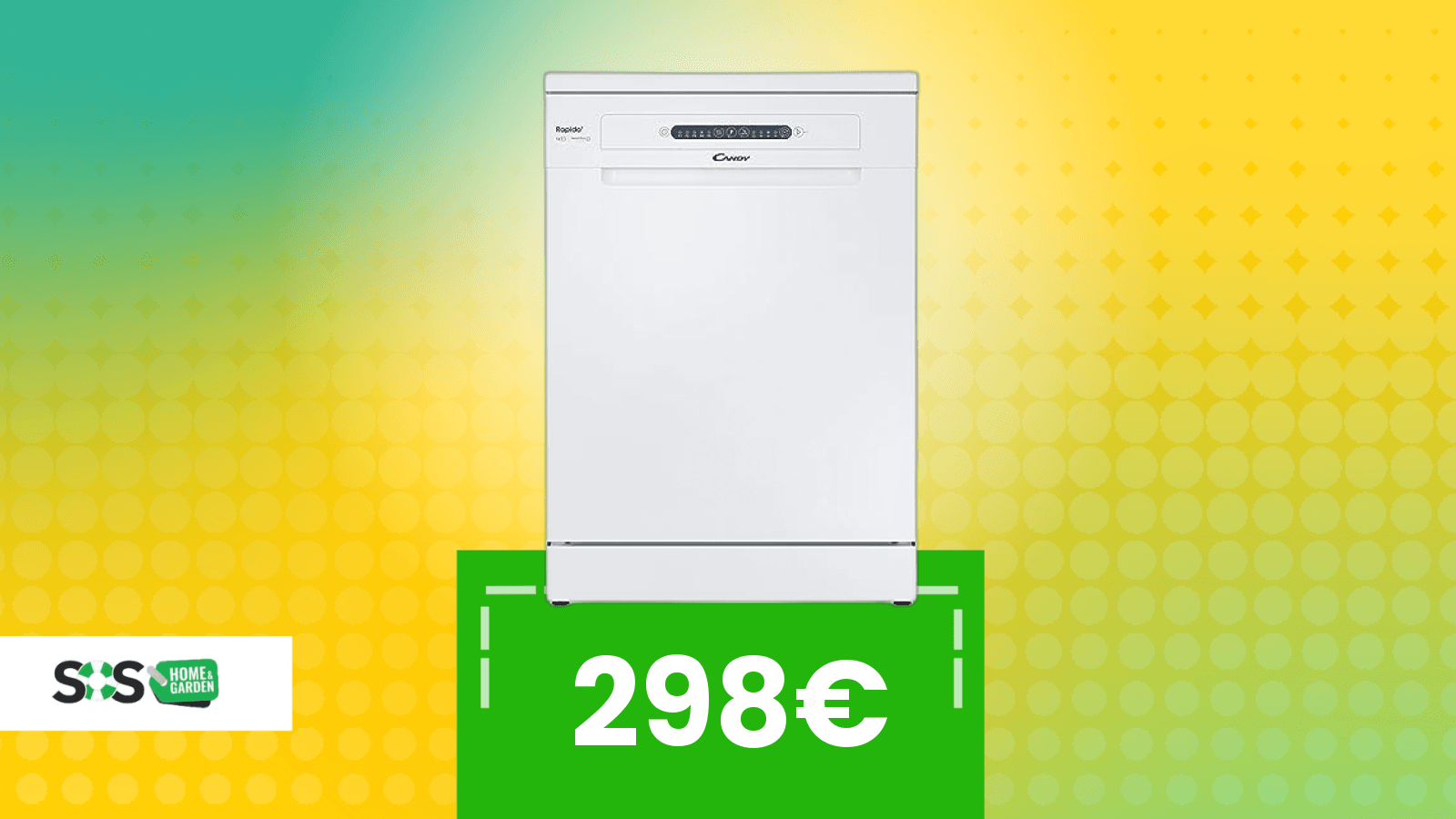 Immagine di Sotto i 300€ non vuol dire “vecchio”: una lavastoviglie moderna è possibile
