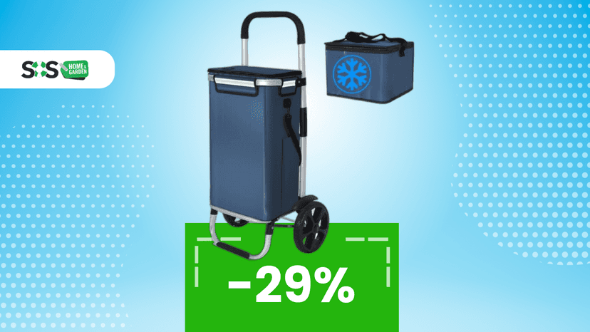 Immagine di Il carrello della spesa più comodo di sempre! Approfitta del prezzo di oggi