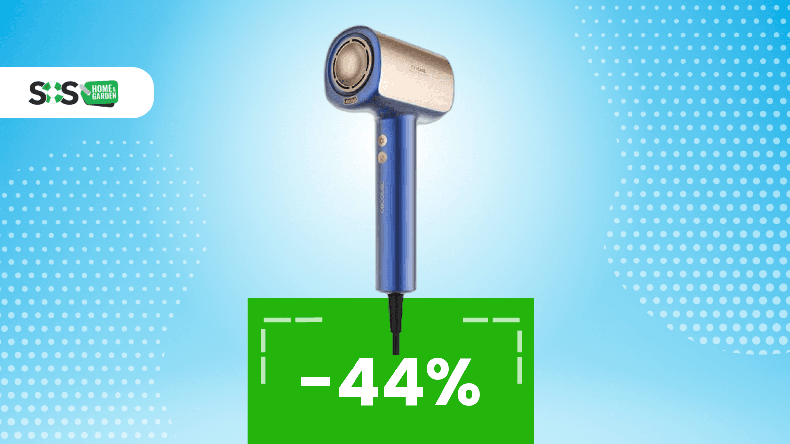 Immagine di Asciugacapelli premium sotto i 40€? Solo con questa offerta lampo!