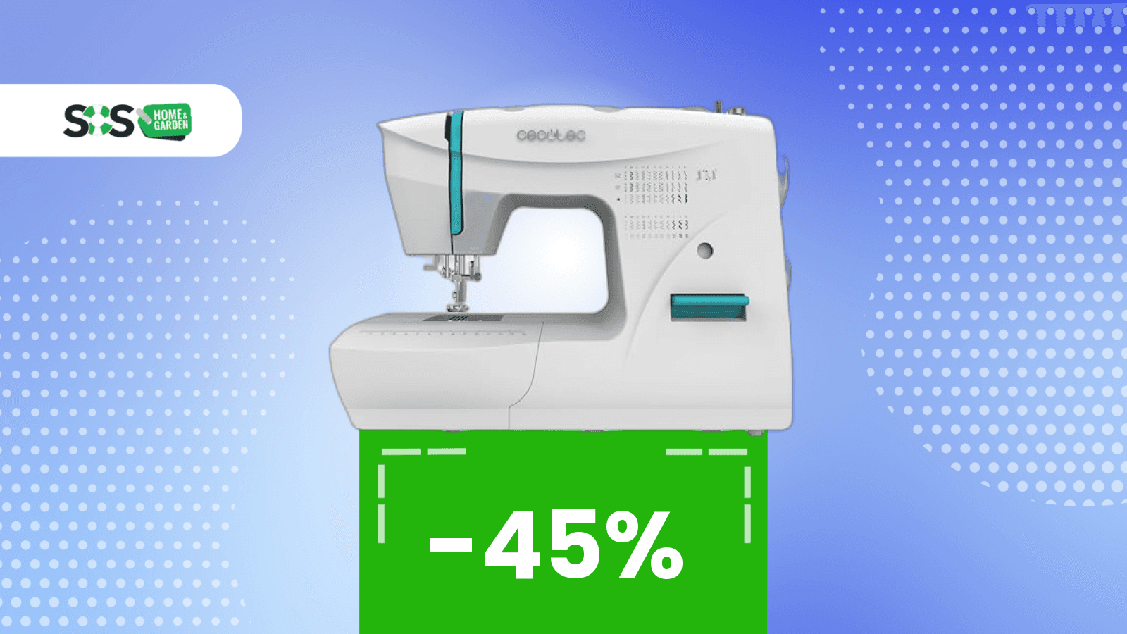 Immagine di Hai la stoffa, manca la macchina? Ora con -45% è il momento di cucire