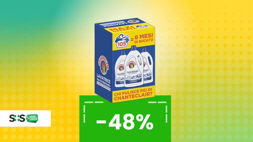 Immagine di Chanteclair su Amazon: il detersivo che sfida i prezzi del supermercato
