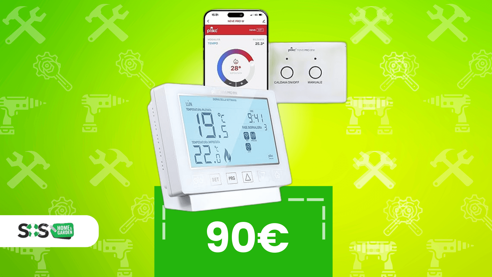 Immagine di Solo il 9% di sconto, ma è il cronotermostato più venduto del momento