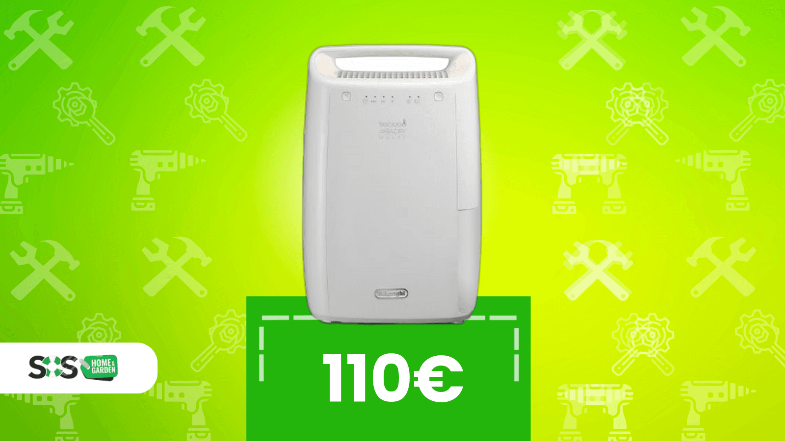 Immagine di Deumidificatore De’Longhi: oggi il prezzo è più interessante del previsto