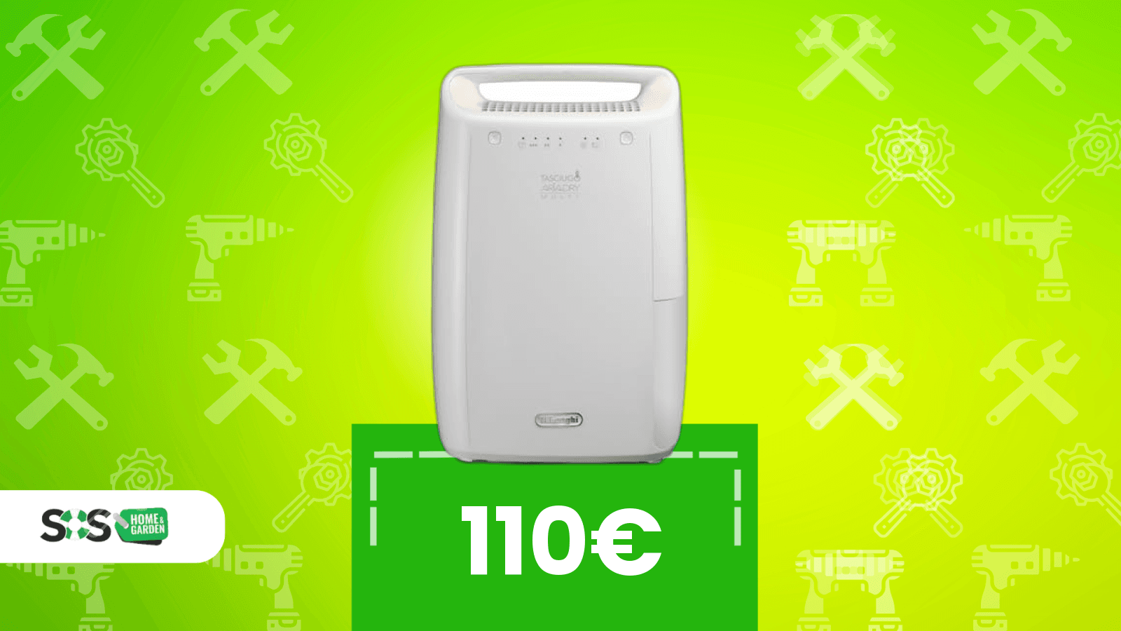 Immagine di Deumidificatore De’Longhi: oggi il prezzo è più interessante del previsto