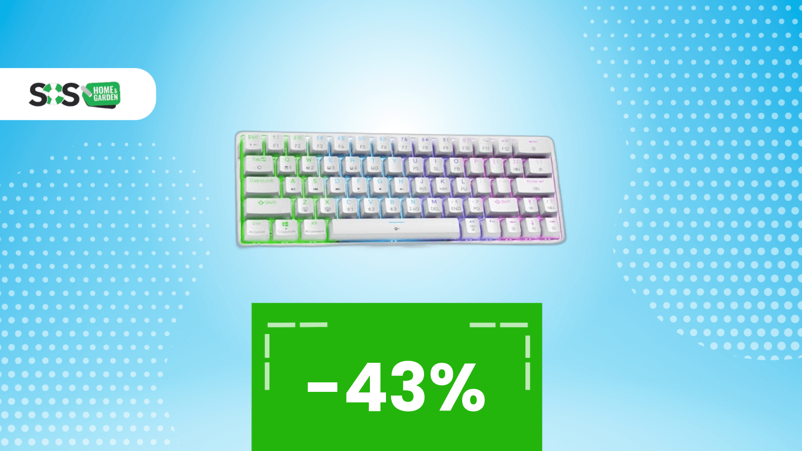 Immagine di Non è la solita Logitech: scopri la tastiera perfetta a soli 28€