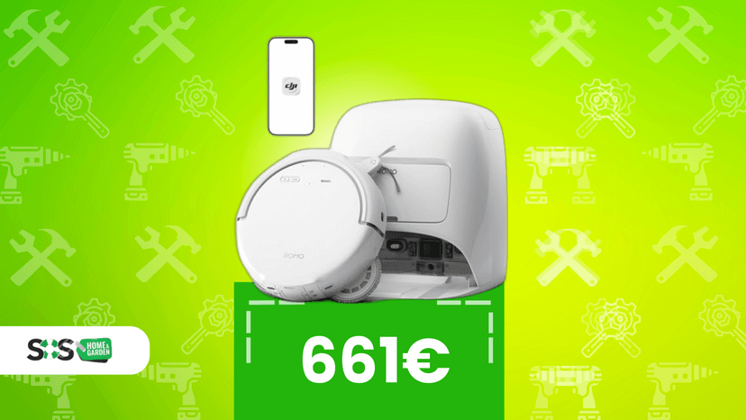 Immagine di Il robot aspirapolvere di DJI è in offerta: più scontato di tutti oggi