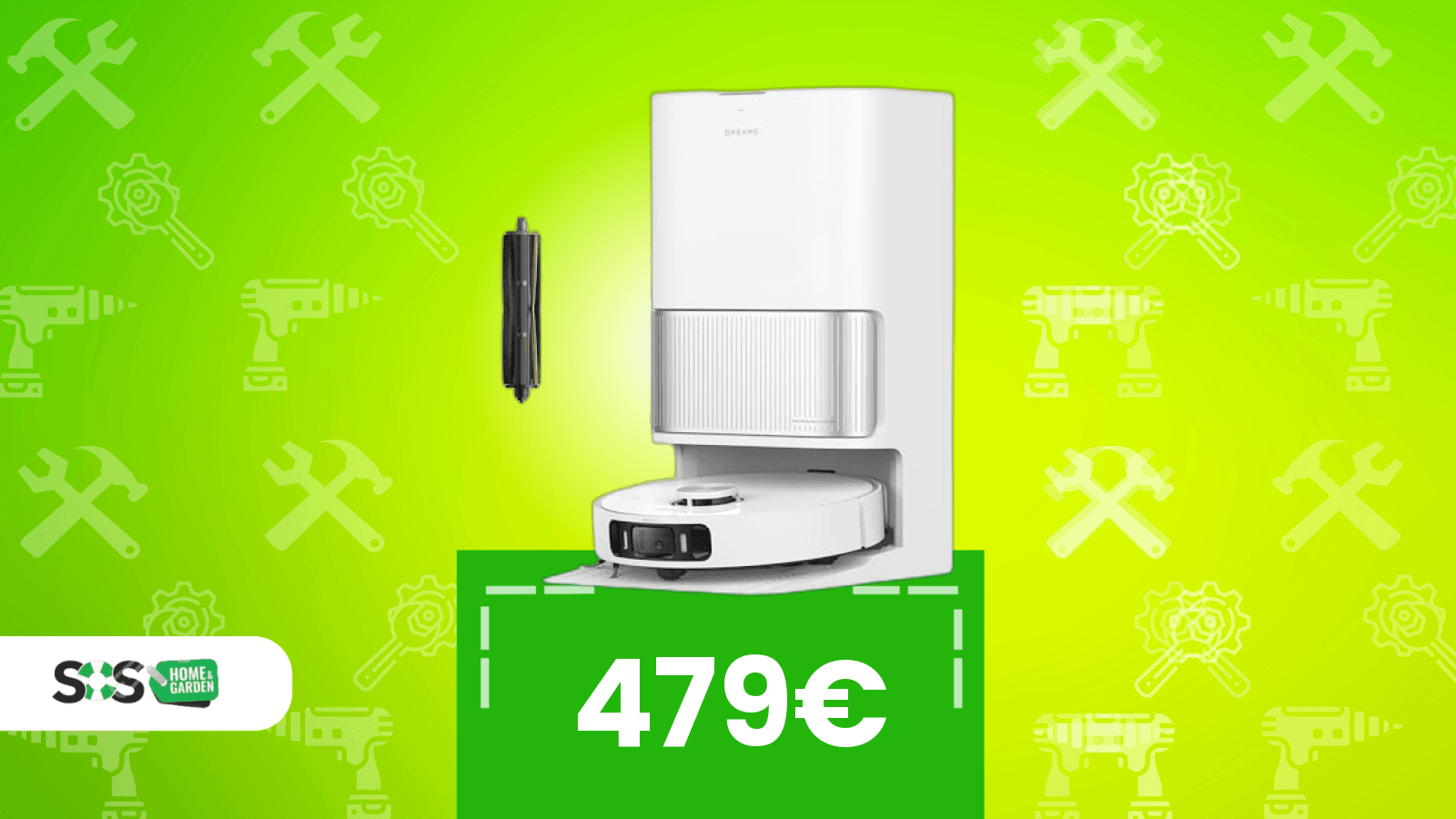 Immagine di Black Friday: crollo di prezzo anche per il robot aspirapolvere DREAME L40 Ultra! (-32%)
