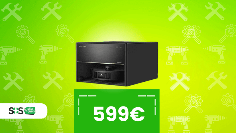 Immagine di -50% sul robot con la base più compatta di sempre, integrabile anche a incasso