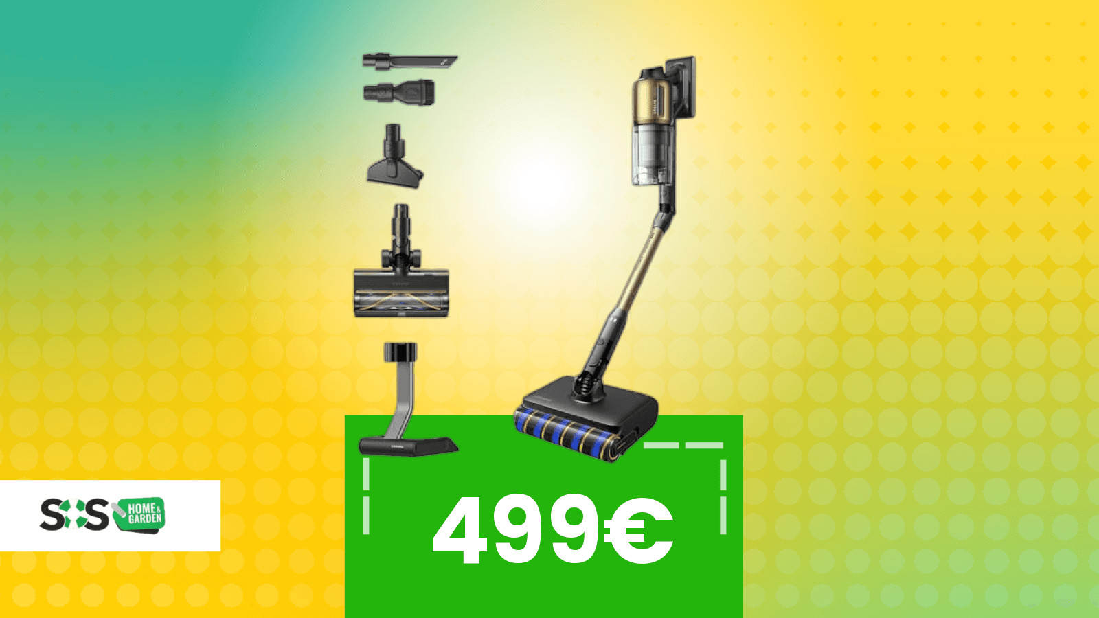 Immagine di Una volta in funzione, questo aspirapolvere non lo ferma più nessuno. E il suo primo sconto è gigantesco