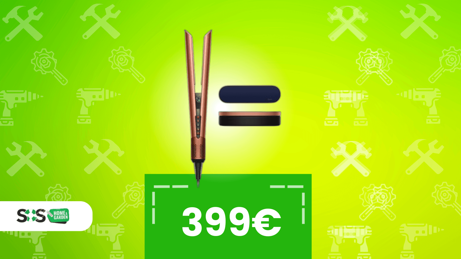 Immagine di Dyson Airstrait: Amazon taglia il prezzo del 20% sulla piastra premium