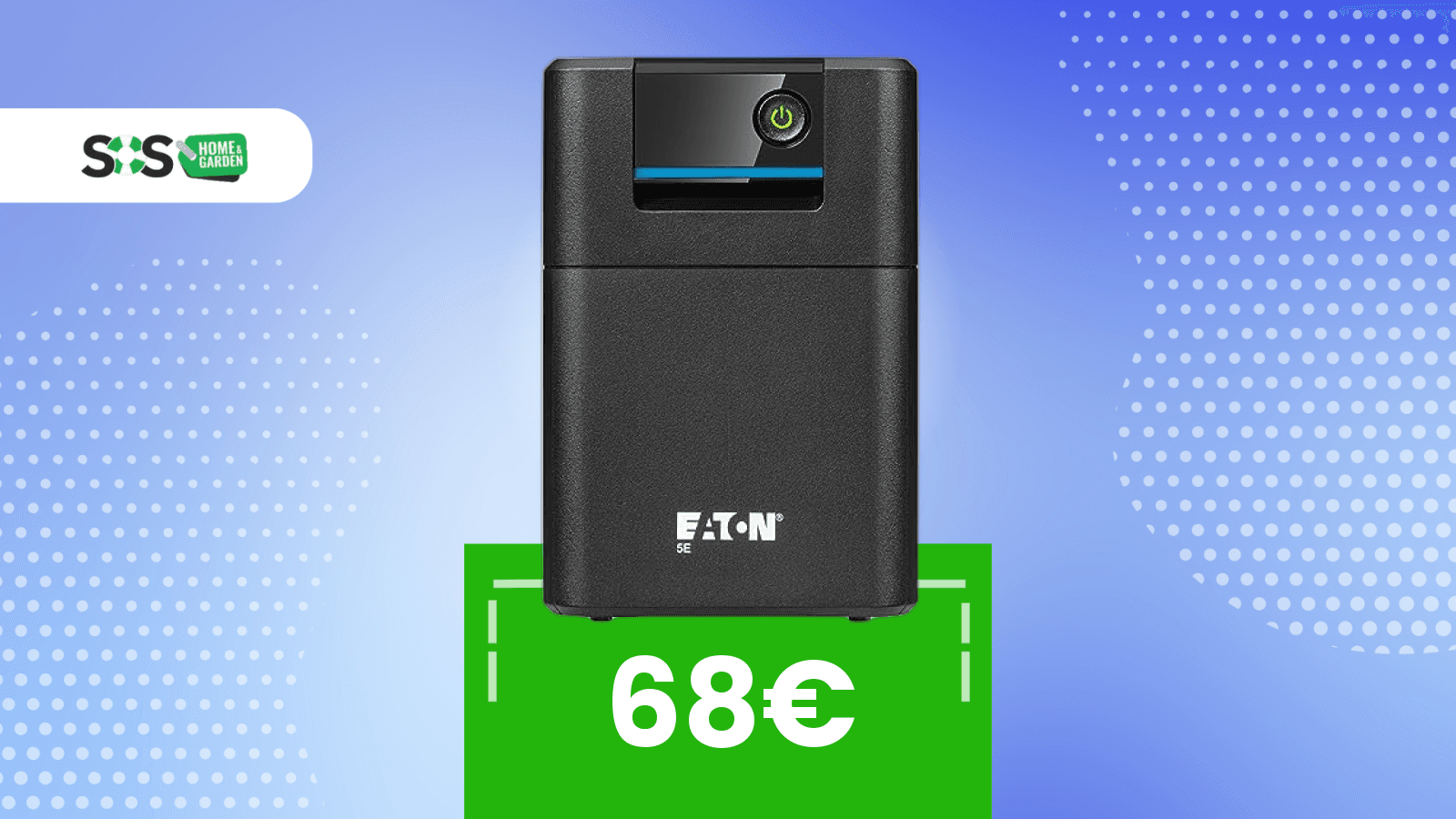 Immagine di 68€ e sei al sicuro dai blackout! Approfitta di questa UPS prima che il prezzo aumenti