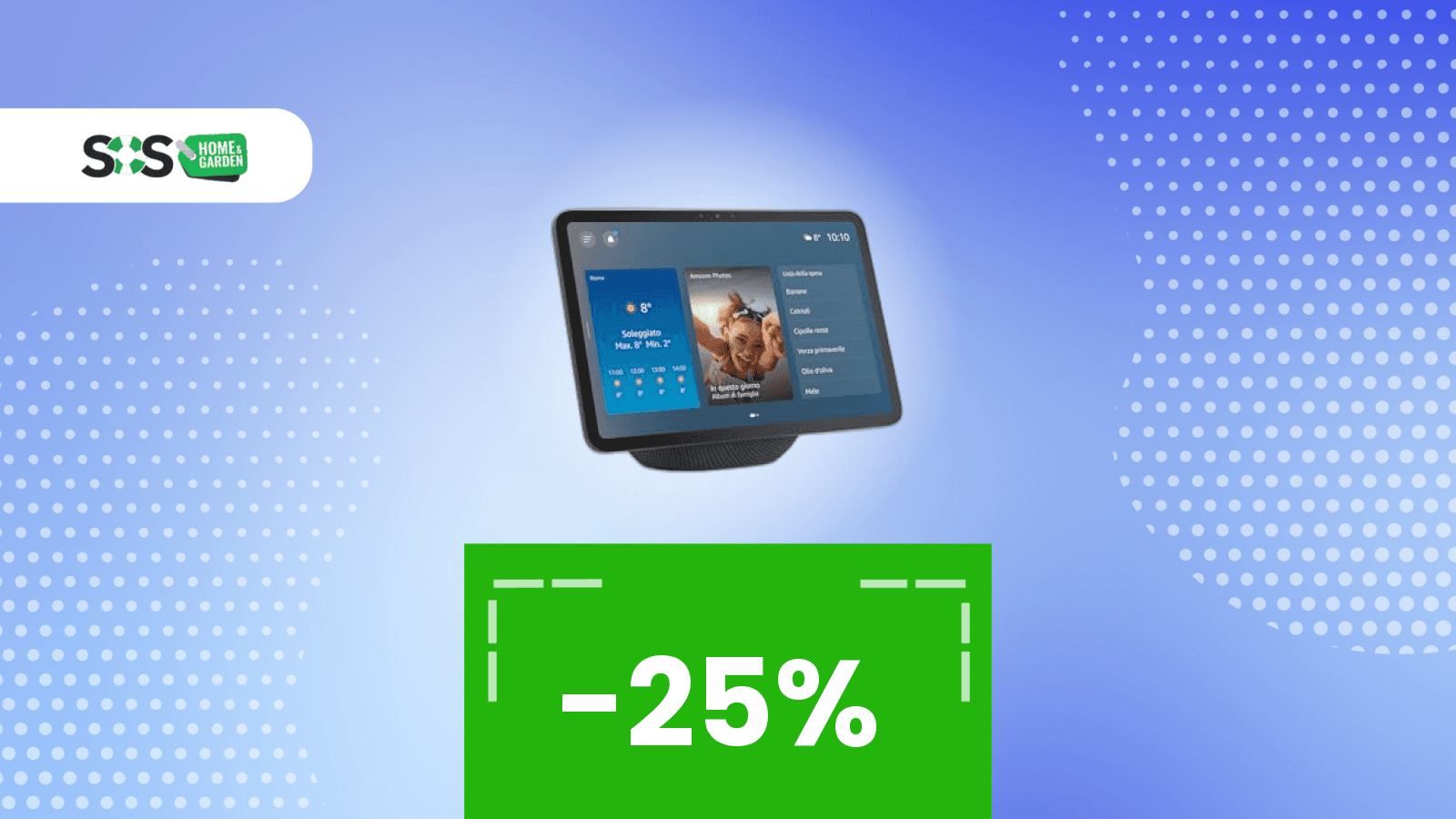 Immagine di Non giudicare dalla taglia: Echo Show 11 conquista tutti a -25%
