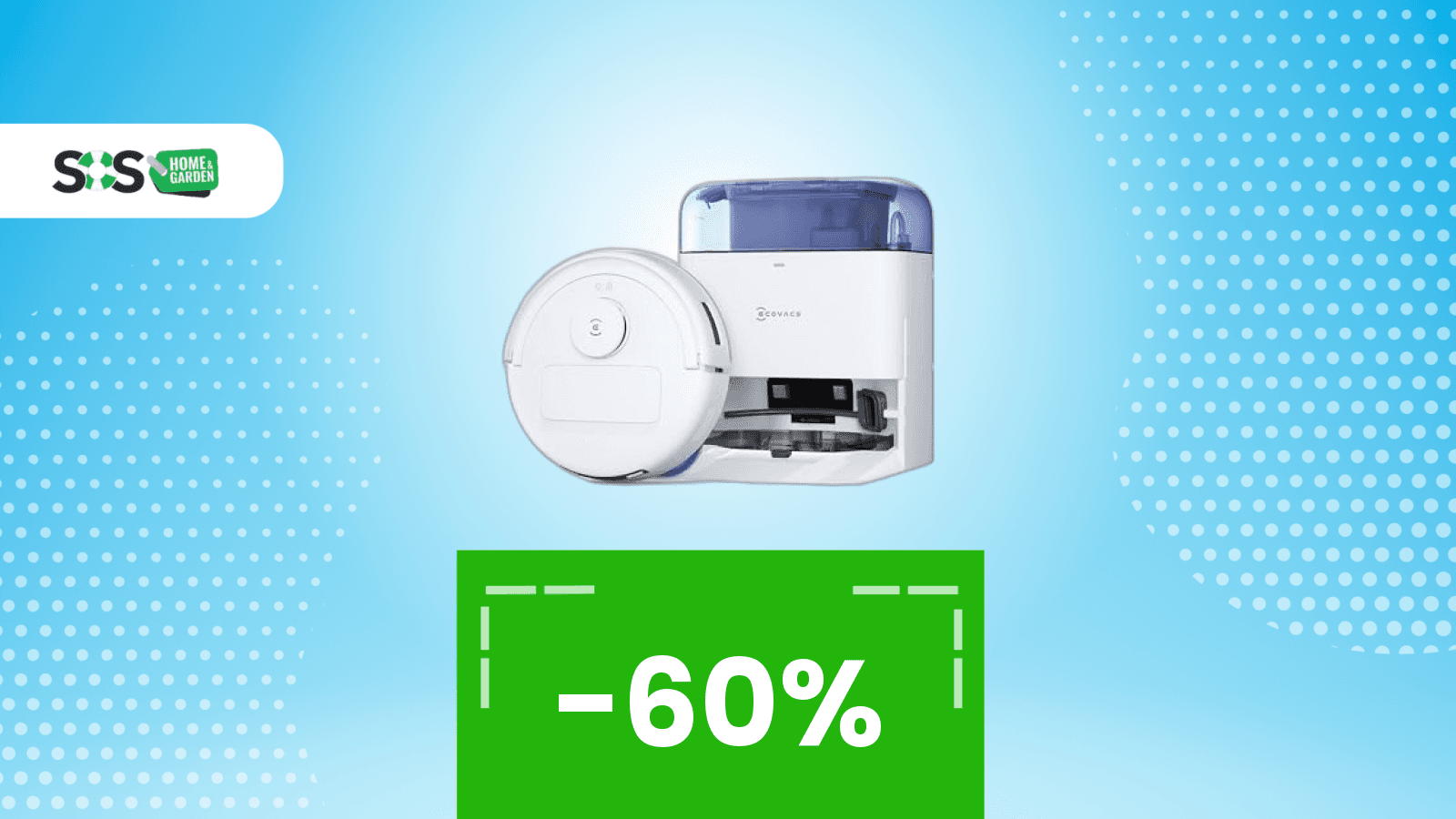 Immagine di ECOVACS DEEBOT MINI Robot Aspirapolvere, CHE PREZZO! Risparmi il 60%