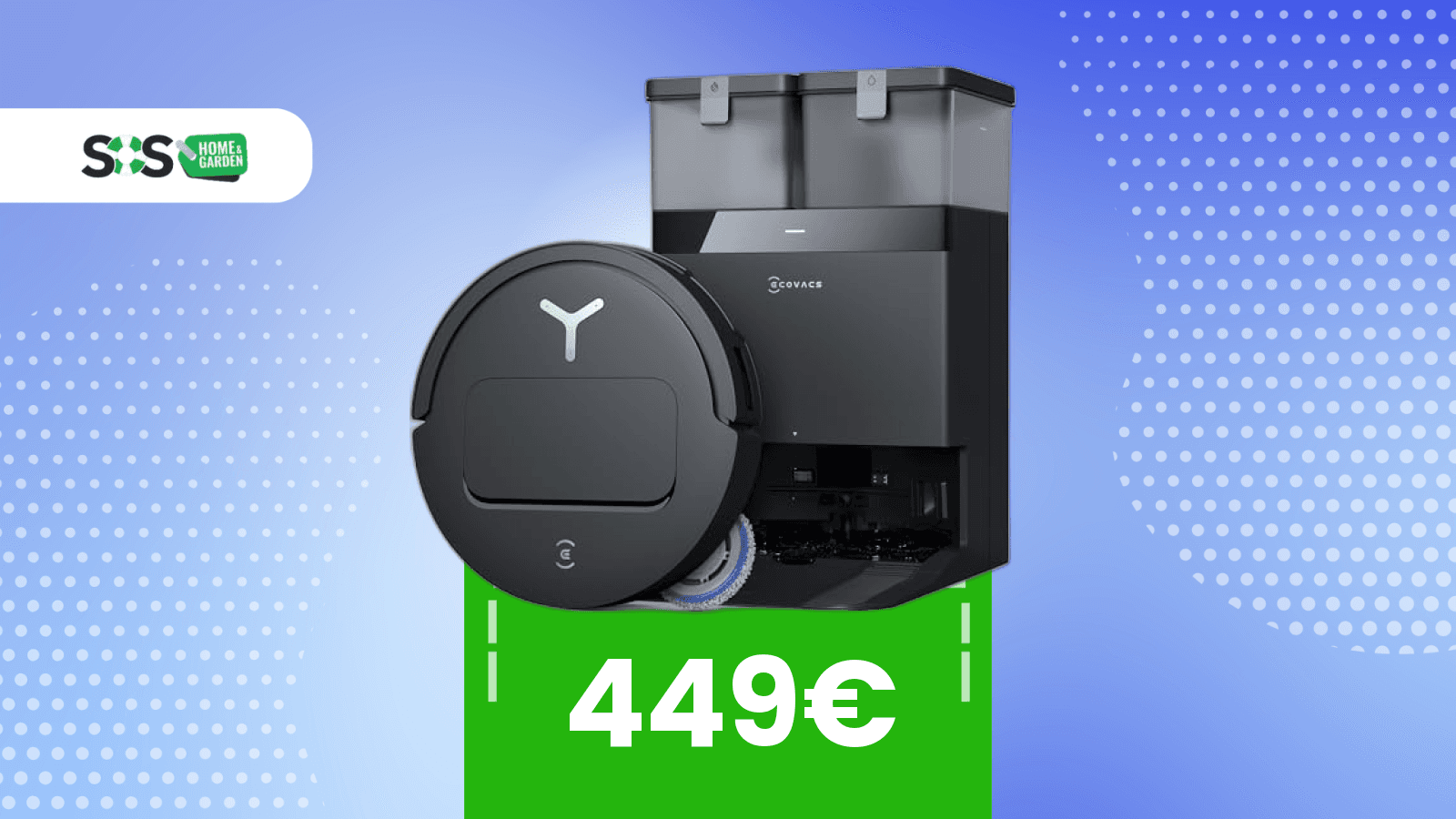 Immagine di Questo robot aspira, lava e costa meno di 500€ pur essendo un TOP di gamma! (-31%)