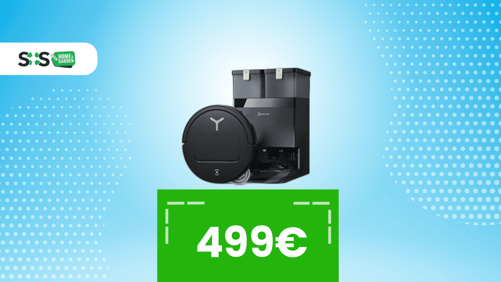 Immagine di Pensi che i robot aspirino e basta? Questo ECOVACS lava a 75° (e il prezzo sorprende)