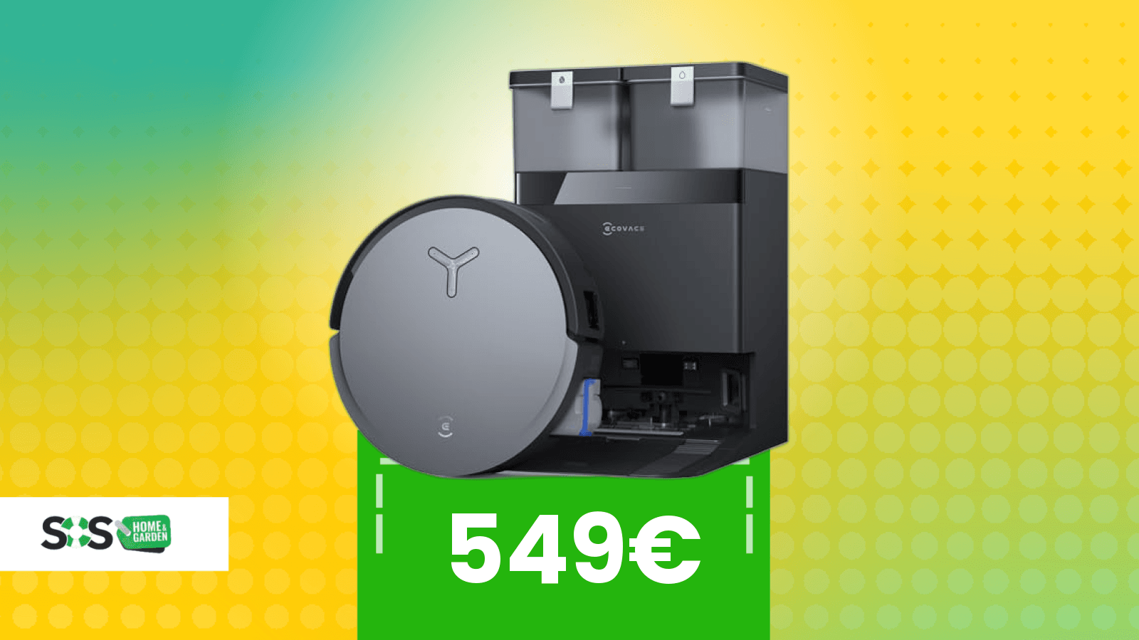 Immagine di La qualità non invecchia: questo ECOVACS ex top di gamma ora al suo prezzo più basso (-31%)