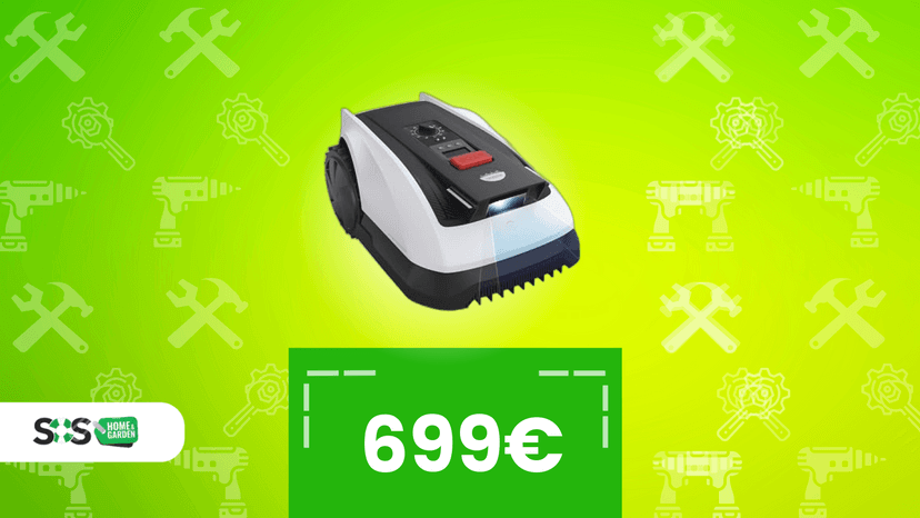 Immagine di Basta fatica col giardino! Questo robot tagliaerba è al prezzo più basso di sempre