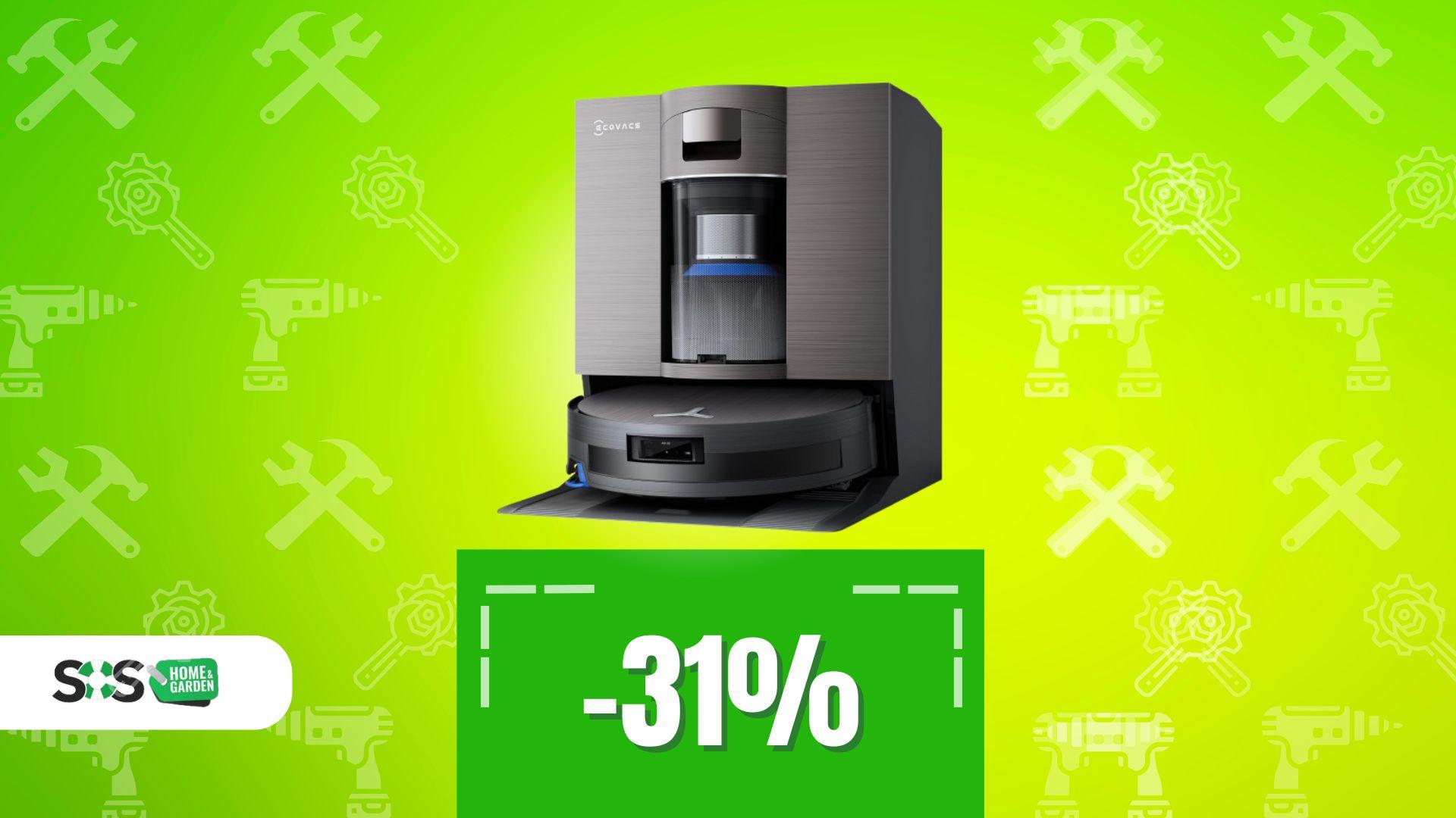 Immagine di Black Friday: risparmia 400€ sul robot da quasi 20.000 Pa che aspira tutto