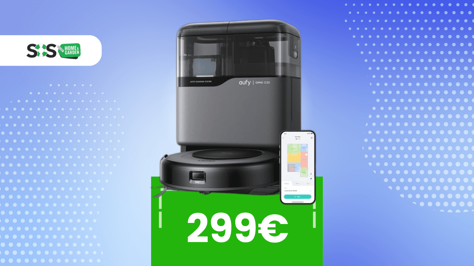 Immagine di Black Friday: robot eufy a meno di 300€ su Amazon (-50%)