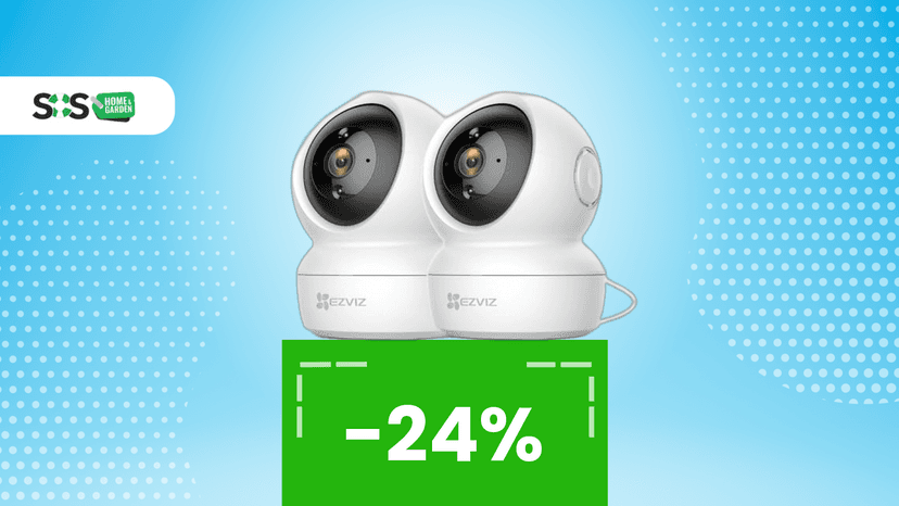 Immagine di Prime drop: 2 telecamere EZVIZ a soli 38€ (tempo limitato)