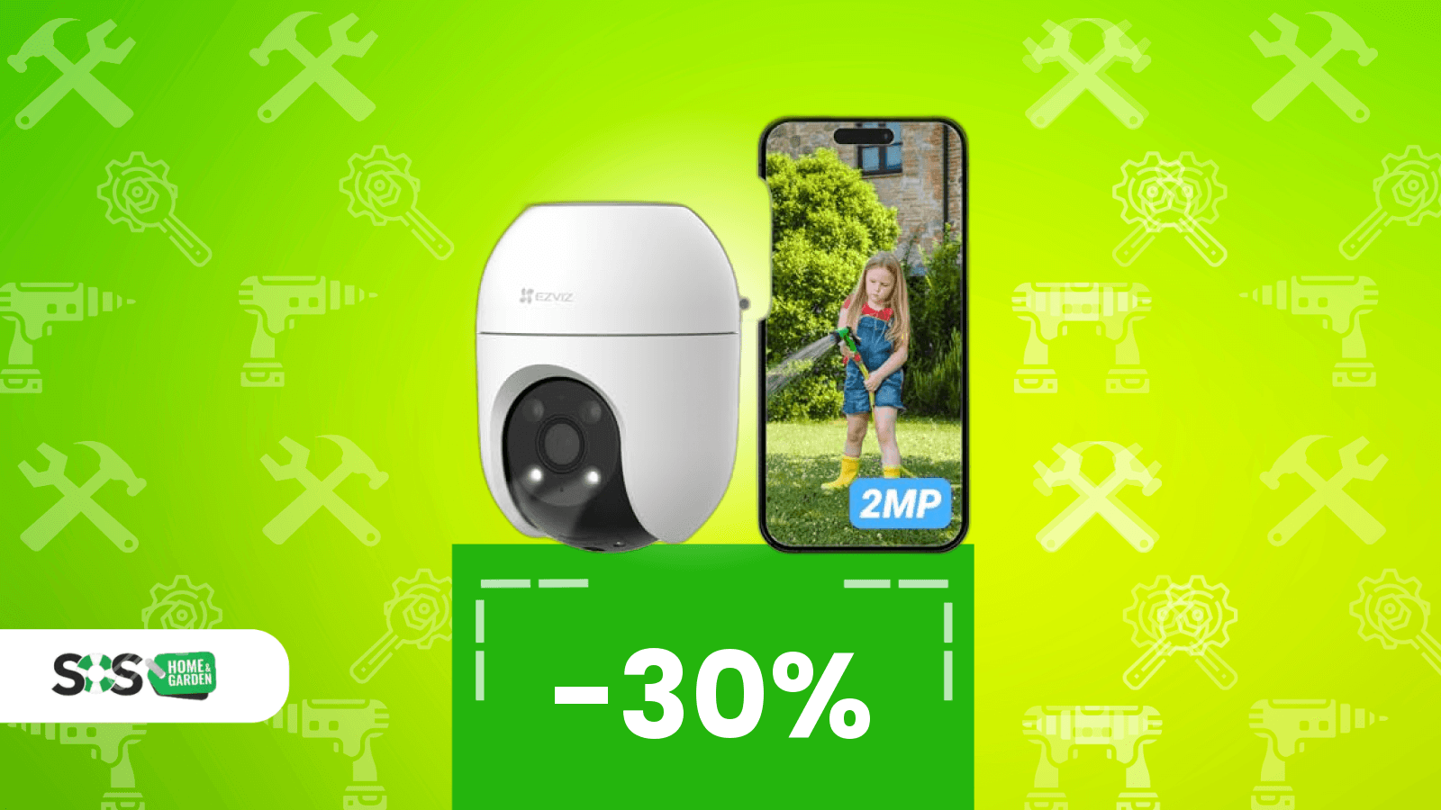 Immagine di L’interno è al sicuro, ma l’esterno? Oggi la telecamera EZVIZ è tua per meno di 35€