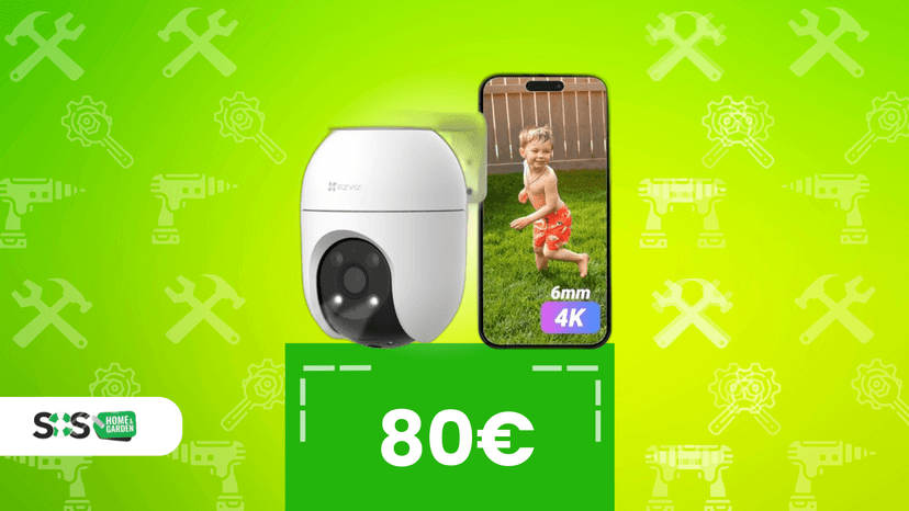 Immagine di Era già stata in offerta, ma oggi questa telecamera EZVIZ costa ancora meno