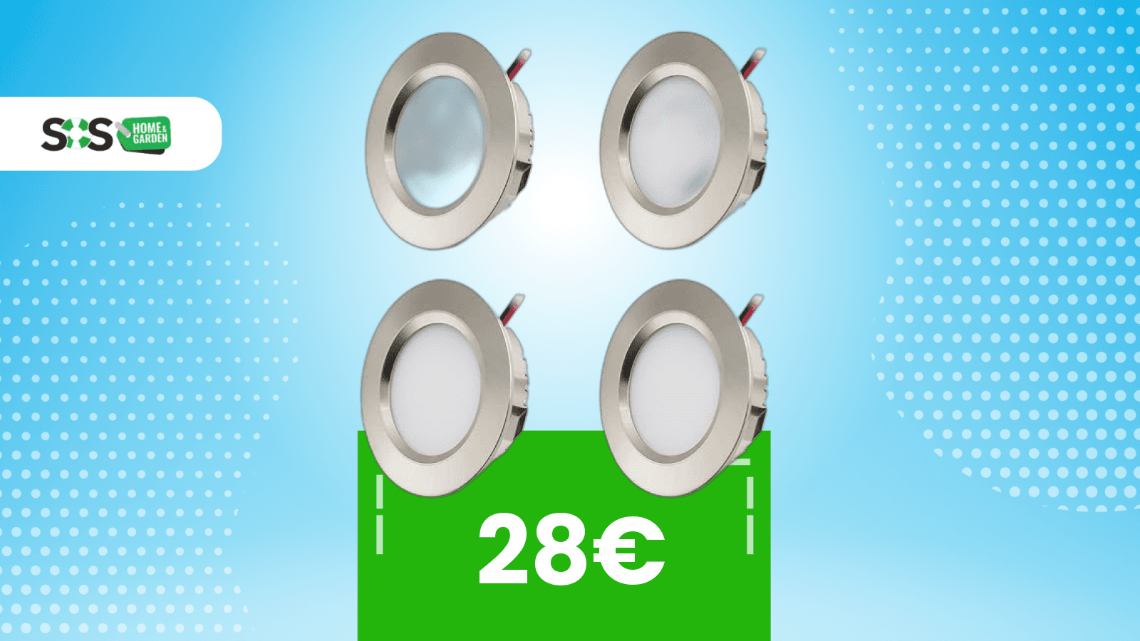 Immagine di Il tuo cartongesso merita la luce giusta: scopri i faretti LED da incasso in sconto oggi