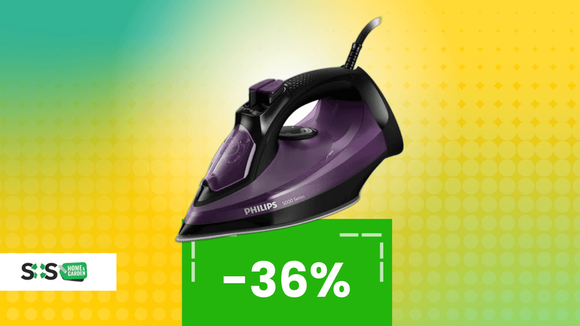 Immagine di È il momento di stirare, ma il prezzo! -36% su questo ferro Philips