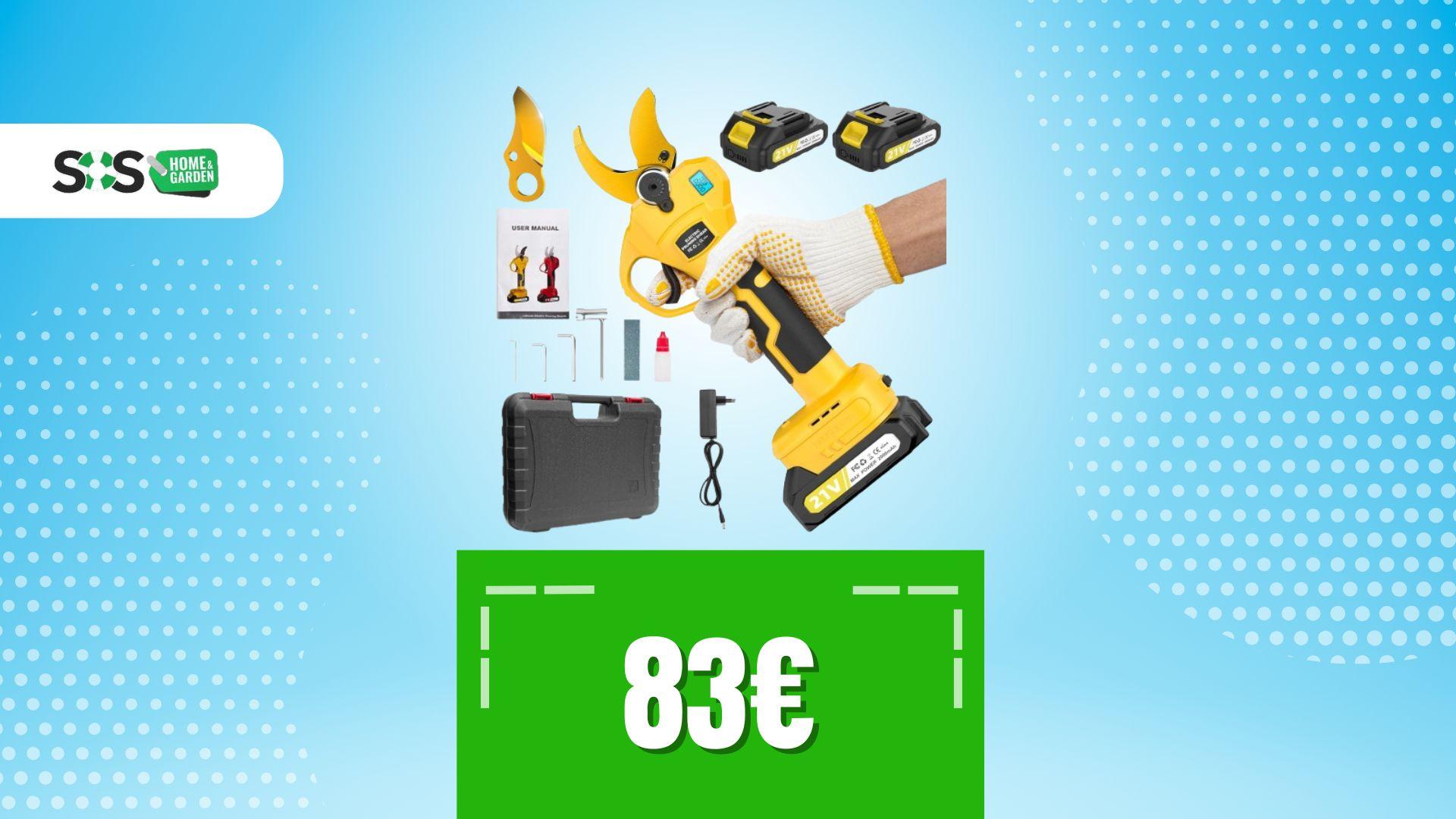 Immagine di Stai ancora potando a mano? Ecco la svolta a batteria (in offerta oggi)