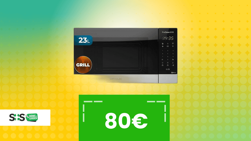 Immagine di Non pensavi di trovare un microonde così valido a meno di 80€