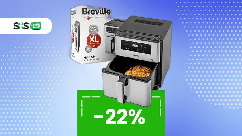 Immagine di Grande abbastanza per tutti, economica per chiunque: friggitrice a 65€