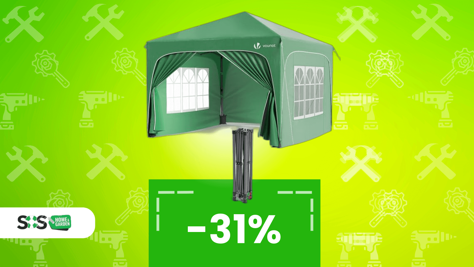 Immagine di Il tuo giardino merita il gazebo perfetto (ora -31%)