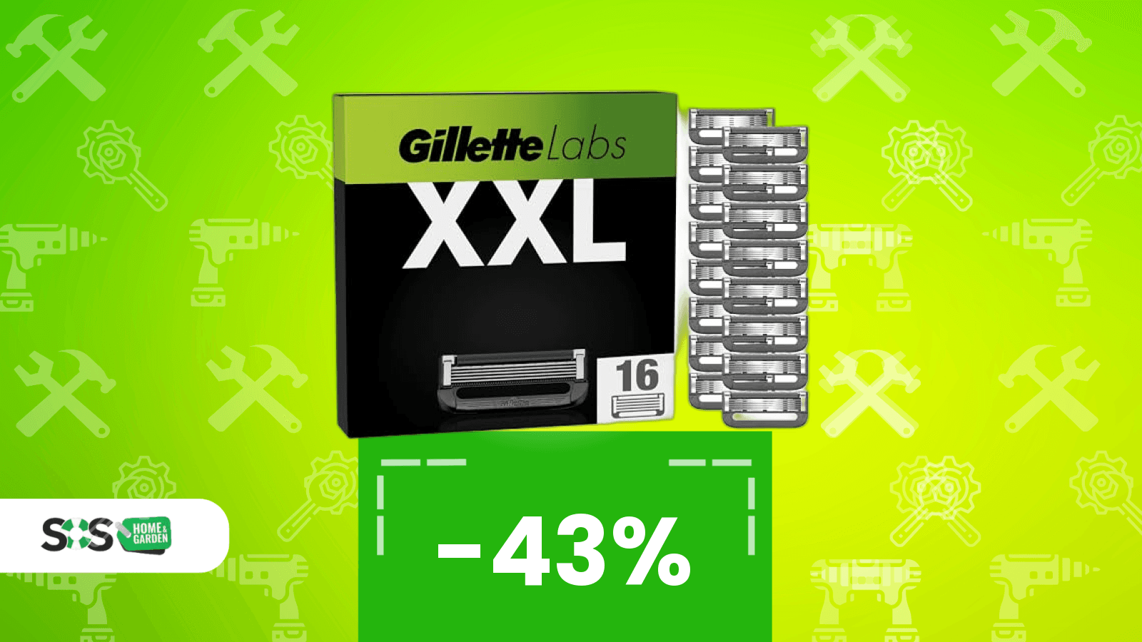 Immagine di Ora sì che conviene fare scorta: Kit Gillette Labs a -40%