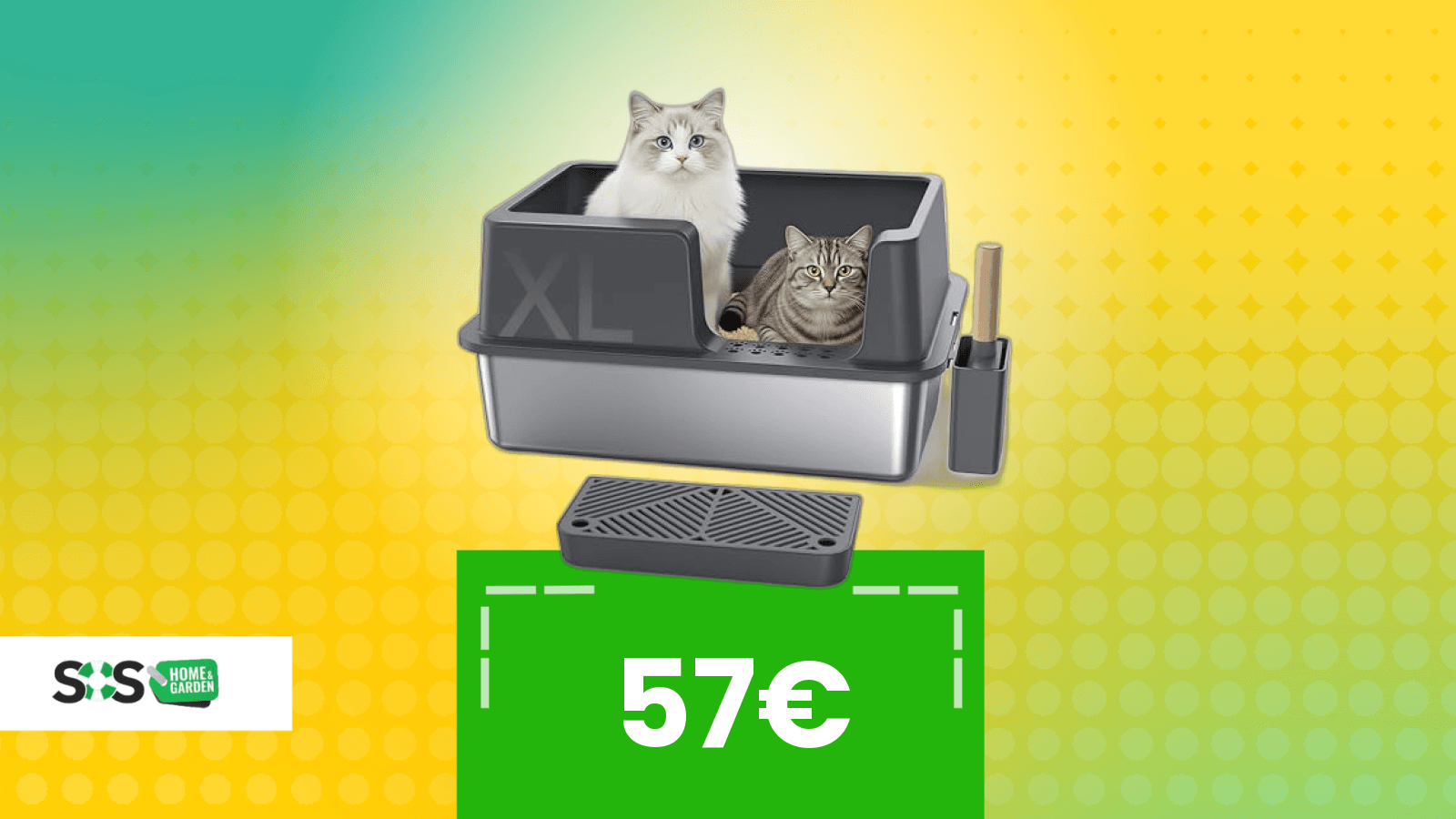 Immagine di Lettiera top per il tuo gatto: qualità progettata + sconto Amazon oggi