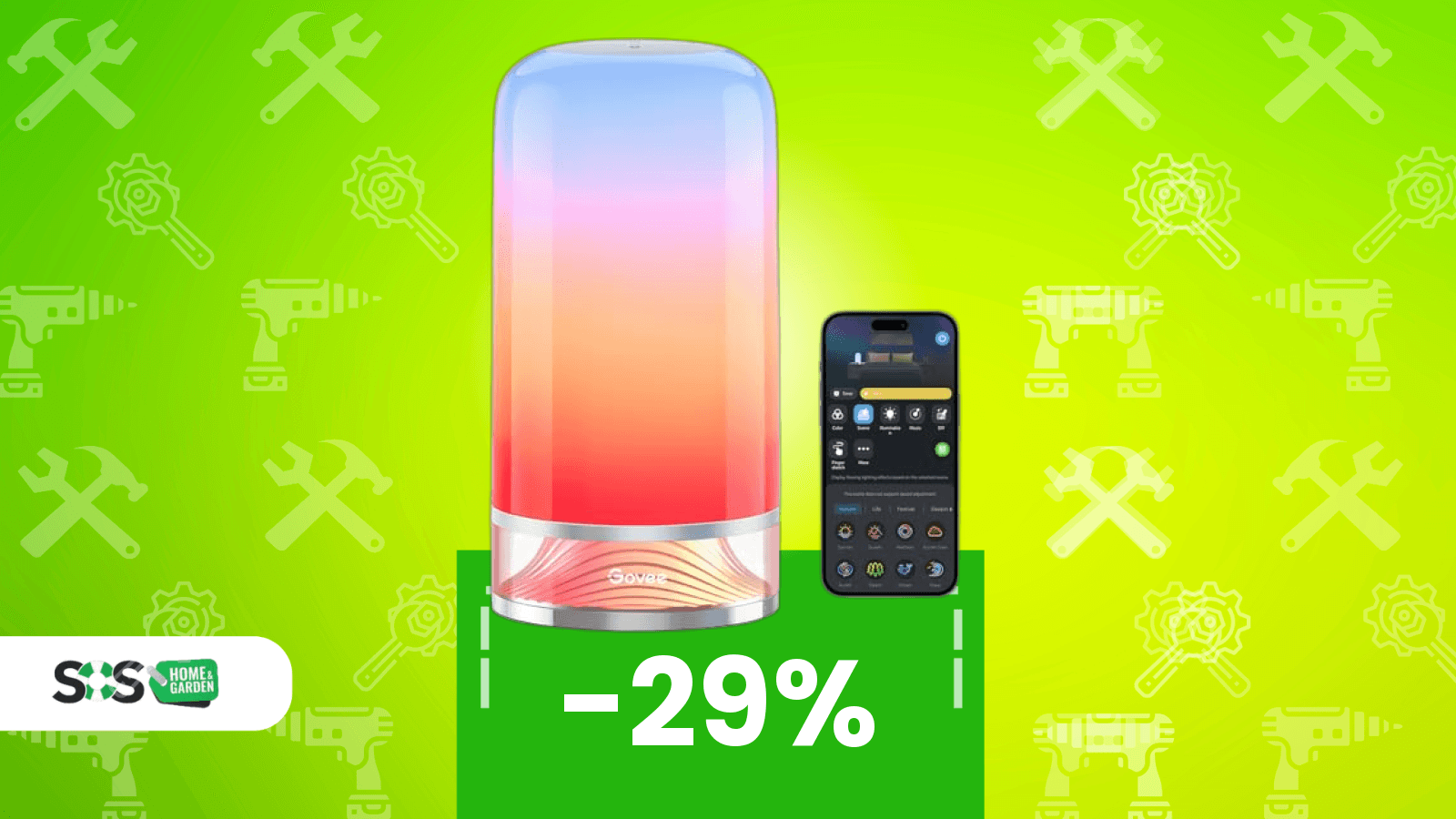 Immagine di Una delle lampade Govee con più modalità di luce, ora in sconto su Amazon