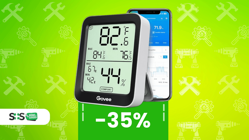 Immagine di Il termometro da interno che fa di più: approfitta dello sconto di oggi a 12€