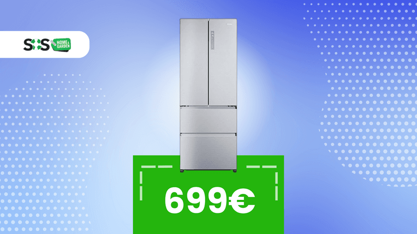 Immagine di Spazio da brivido, prezzo da urlo: il frigorifero che domina la cucina