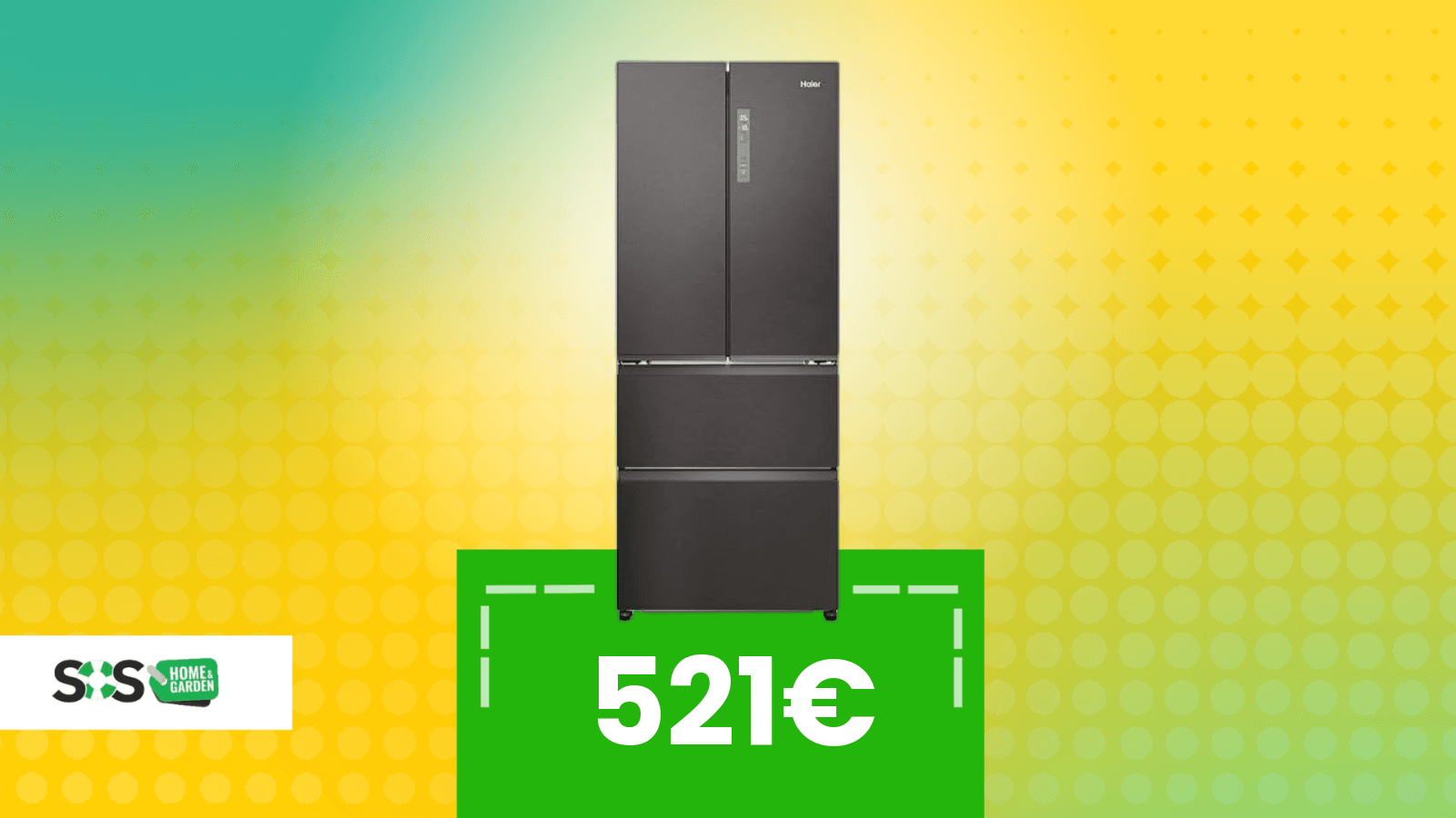 Immagine di Offerta del giorno: frigorifero nuovo scontato da 900€ a 520€