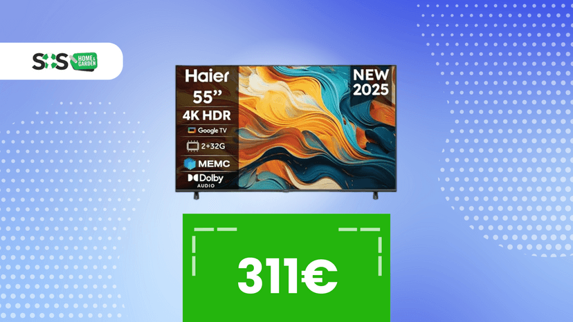 Immagine di Un’altra Haier in sconto su Amazon: stavolta è la 55”