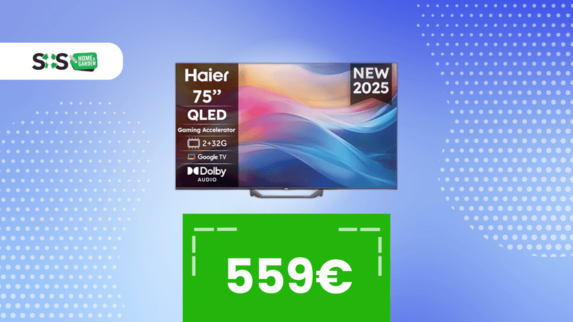 Immagine di Il prezzo fa tremare i big: TV da 75" a 559€, ecco perché se ne parla