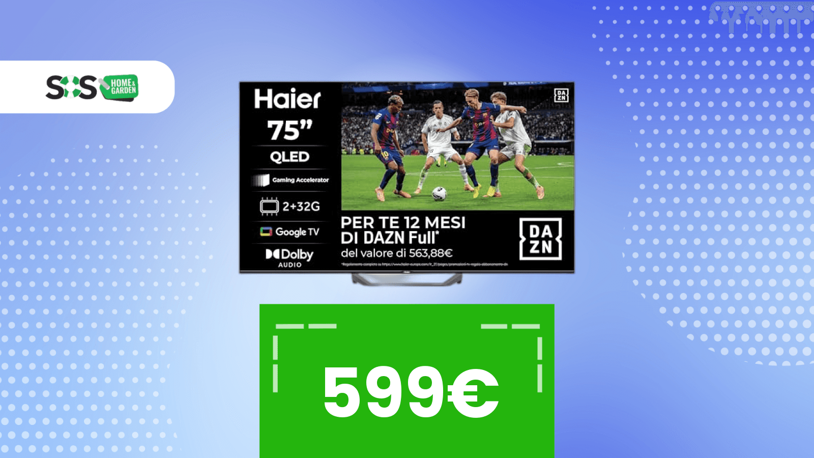 Immagine di 599€ per una 75 pollici: prezzo folle o occasione reale?