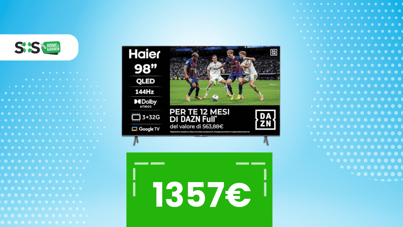 Immagine di Sconto storico su questa QLED da 98"