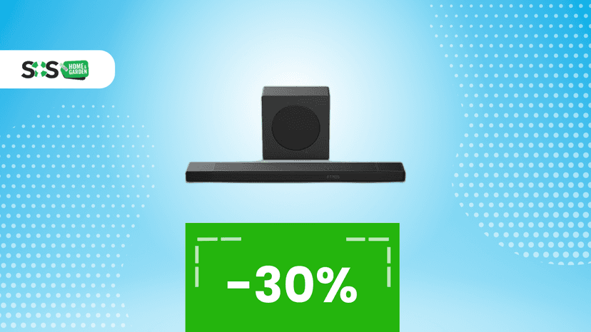 Immagine di -30% e prezzo finale 188€: la soundbar di ultima generazione che conviene davvero