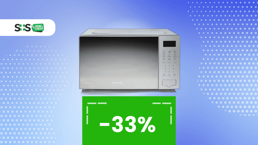 Immagine di Non sai se scegliere friggitrice o microonde? Questa offerta ti orienta verso il microonde