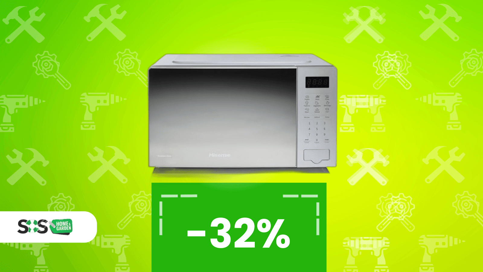 Immagine di Hisense Forno Microonde 20L in OFFERTA su Amazon! (-32%)