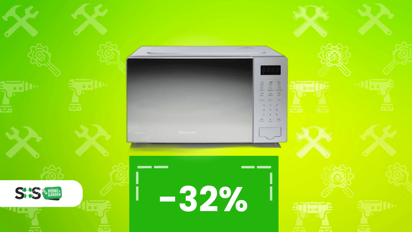 Immagine di Hisense Forno Microonde 20L in OFFERTA su Amazon! (-32%)