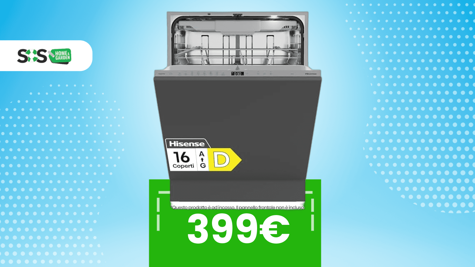 Immagine di Apertura automatica e WiFi: la lavastoviglie smart in offerta a meno di 400€