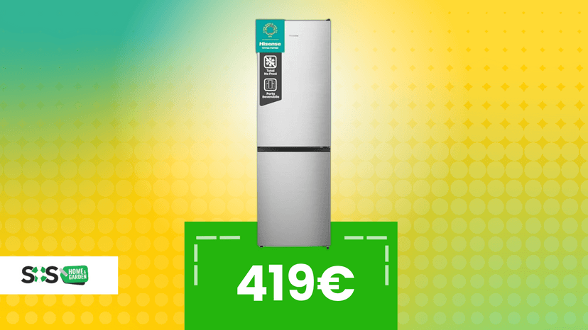 Immagine di 300 litri di freschezza e stile. il frigorifero Hisense al prezzo più conveniente di sempre