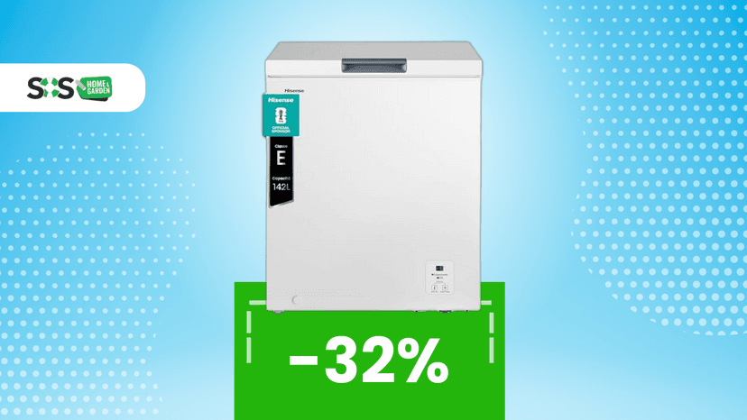 Immagine di Spazio, freddo e risparmio: -32% su questo congelatore a pozzo
